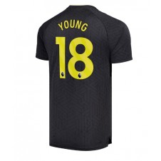 Everton Ashley Young #18 Bortatröja 2024-25 Korta ärmar